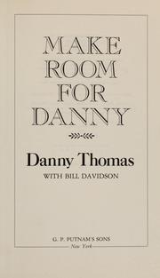 Make room for Danny  Cover Image