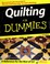 Go to record Quilting for dummies