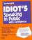 Go to record The complete idiot's guide to speaking in public with conf...