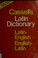 Go to record Cassell's Latin dictionary : Latin-English, English-Latin