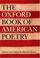 Go to record The Oxford book of American poetry