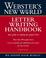 Go to record Webster's New World letter writing handbook