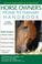 Go to record Horse owner's veterinary handbook