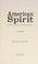 Go to record American spirit : a story of american individualism.