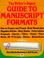 Go to record The Writer's digest guide to manuscript formats