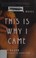 Go to record This is why I came : a novel